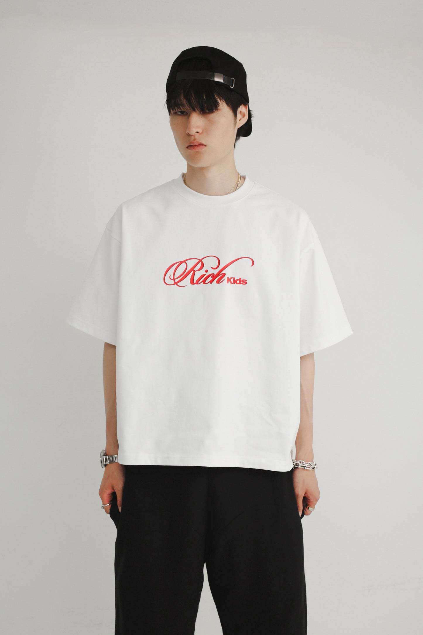 BOXY COMFORT LOGO TEE