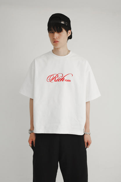 BOXY COMFORT LOGO TEE