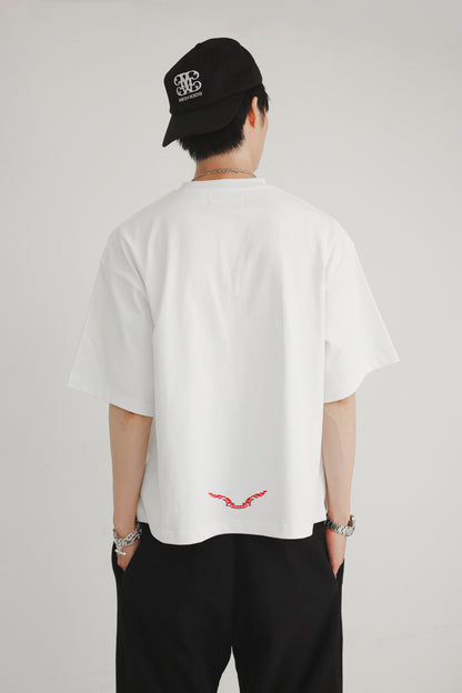 BOXY COMFORT LOGO TEE